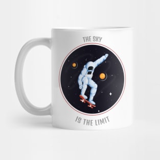 The Sky Is The Limit Cool T-shirt Design Mug